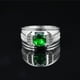 thumbnail image 1 of Anillo de diamantes de moda europea y americana para hombre y mujer, anillo de moda para parejas, anillo de propuesta de regalo de cumpleaños, 1 of 6