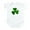 Cloud White, variant on CafePress - Shamrock Symbol Infant Bodysuit - Baby Light Bodysuit, Size Newborn - 24 Months