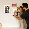 thumbnail image 3 of 2 Pack Kids Art Frame Kids Art Frames Front Opening Kids Artwork A4 Picture Frames Changeable Artwork Display Storage Frames for Children Crafting Drawings, Artworks, Art Projects, Schoolwork, White, 3 of 8