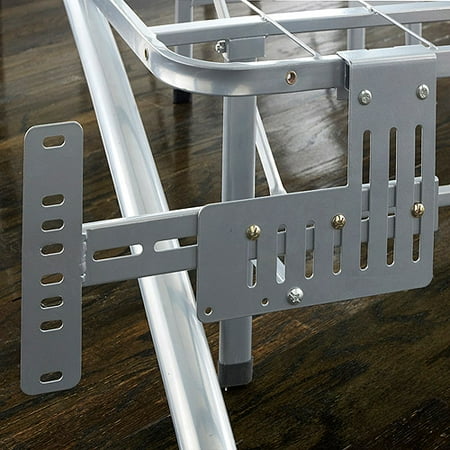 Premier Universal Headboard/Footboard Brackets, Silver 2pc