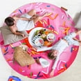 thumbnail image 5 of Livhil 80 Inch Double Sided Donut Blanket, Funny Food Throw Blanket for Adults, Tortilla Blanket, 5 of 8