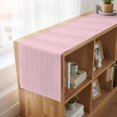 thumbnail image 6 of Table Runners 72 Inches Long Dress Scarves, Pink Geometric Farmhouse Kitchen Table Runner, Coffee Tablerunners, Modern Minimalism Solid Color Striped 16x72 Inch, 6 of 9
