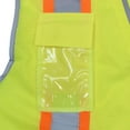 thumbnail image 3 of Radians Sv6H Type R Class 2 Heavy Duty Two Tone Mesh Surveyor Vest With Solid Pockets, Green, X-Large, 3 of 7