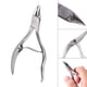 thumbnail image 3 of Profesional acero dedo del pie inoxidable uñas ensterbrown corta -cutícula nipper herramientas de manicura alicados para uñas de los pasteles alicados paras de los pieles hecho de, 3 of 7