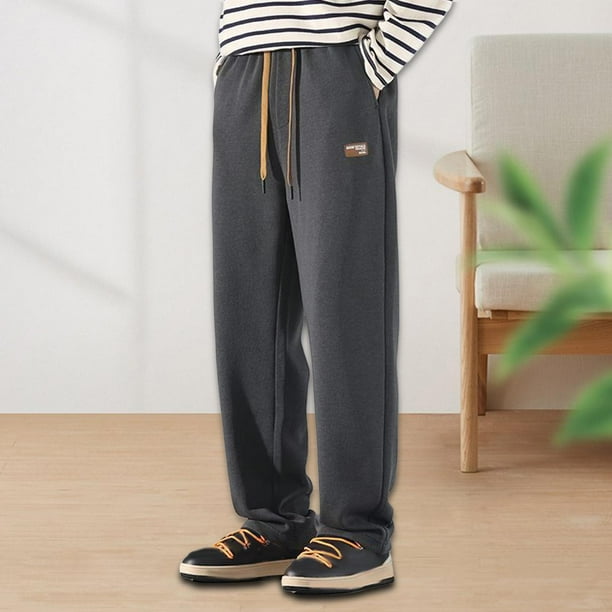 Milaget Men s Tracksuit Bottoms Mesh Sweat Pants with Pockets Open Bottom Athletic Pants 4XL Walmart