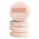 thumbnail image 1 of 4 Almohadillas para Polvos Sueltos, Esponjas CosméTicas, Aplicador de Maquillaje de Terciopelo, Base Lavable para Polvos con Estuche, 1 of 5