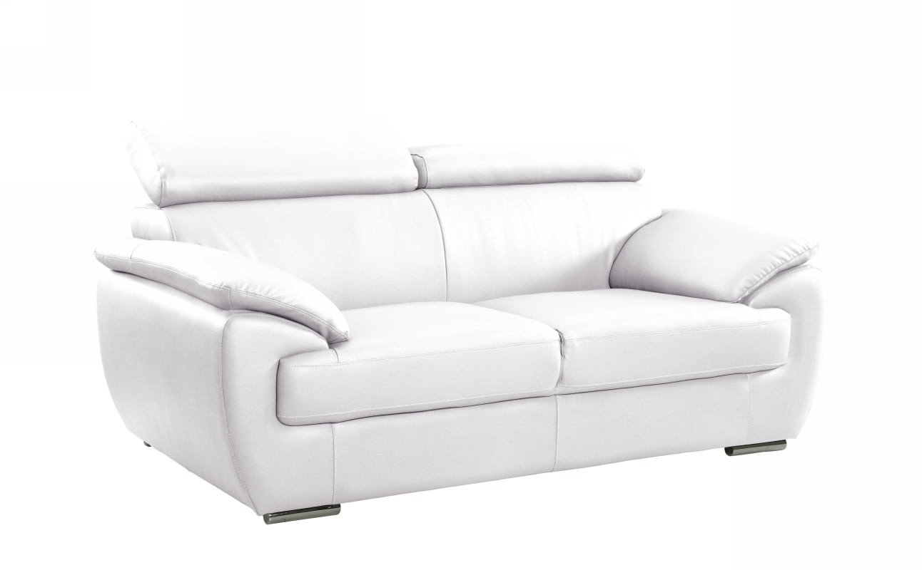 white leather loveseat        <h3 class=