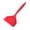 Red, variant on Silicone Wrapped Fish Spatula, Nonstick Wide Flat Turner for Pancakes, Eggs, Pizza, Fish and Everyday Cooking(Black,One Size)