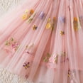 thumbnail image 7 of Baby Girls Casual Dresses Sleeveless Embroider Princess Dance Party Floral Tulle Clothes Holiday Wear, 7 of 7
