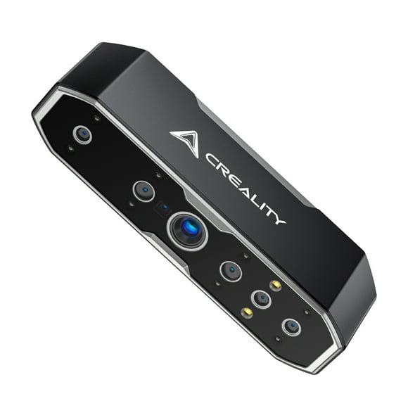 Riwcyla Scanner Otter for 3D Printing Reverse Engineering Handheld Scanner with 0.02mm Accuracy Anti,Shake Tracking to 20FPS Scanning Speed Support 10,2000mm Black/Metal Objects Without Scanning S