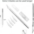 thumbnail image 4 of Optimized Title: "Wallpaper Installation Kit - Trimming Tool, Squeegee, Smoother - for Car Vinyl Wrap, Window Tint Film" SHAR, 4 of 5