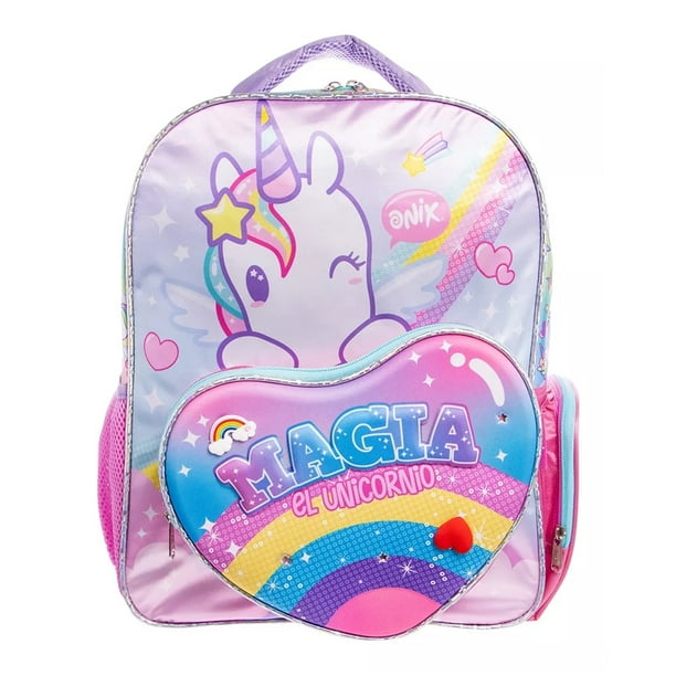 Mochila Escolar Grande Primaria Ruz Onix Unicornio 179164 Walmart en linea