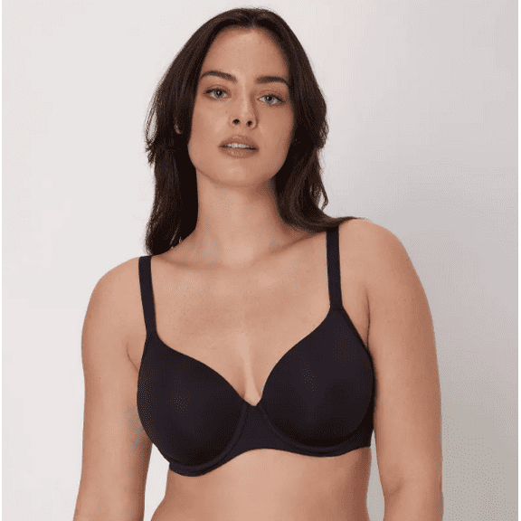 Beauty by Bali BLACK Underwire Convertible T-Shirt Bra,US 42DD,UK 42DD NWOT