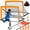 orange, variant on stusgo Kids Soccer Goals for Backyard Set, 2 pack 4x3 ft Pop up Football Goal with Soccer Nets