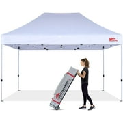 LZMY Pop Up Canopy Tent Commercial Grade 10x10 Instant Shelter (10x10 Feet, White)
