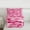 Pink, variant on Feelyou Fashion Camouflage Teens Queen Comforter Set, Red Square Abstract Bedding Sets, Modern Camo Print Reversible Bedding Comforter Set, Breathable Home Decor, 3 Pieces