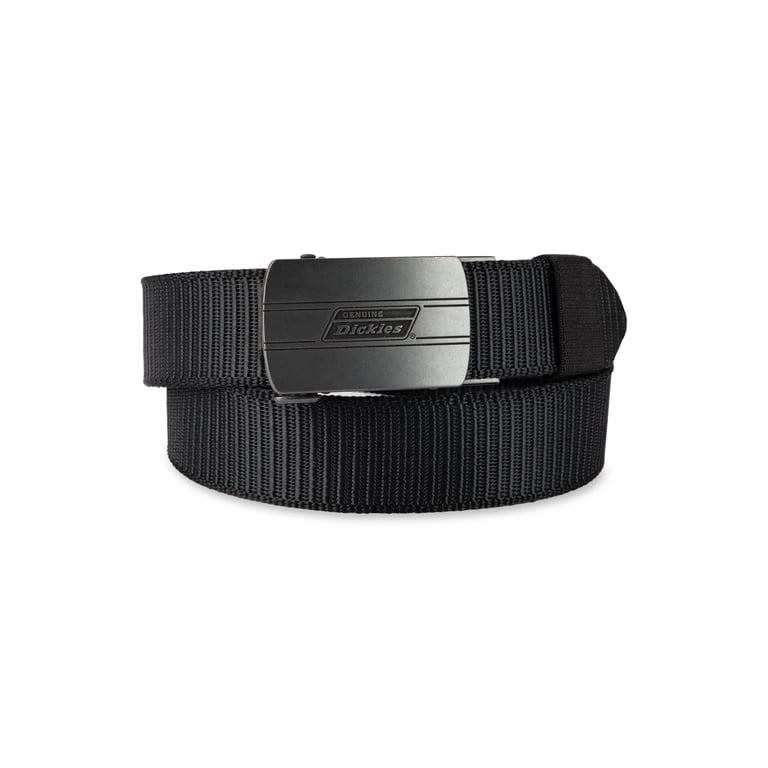 Genuine Dickies Men's Track Lock Web Belt, Black photo 1