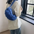 thumbnail image 4 of Bolso de mano acolchado para mujer Bolso acolchado Bolso acolchado Bolso de mano acolchado ligero Bolso cruzado plisado con nubes, 4 of 6