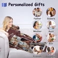 thumbnail image 6 of Best Mom Ever Custom Blanket, Birthday Gifts for Mom from Daughter Son with Pictures, Customized Photo Collage Mother Blankets Wife Birthday Gifts, Personalized Flannel Blanket with Photo as a Gift, 6 of 6