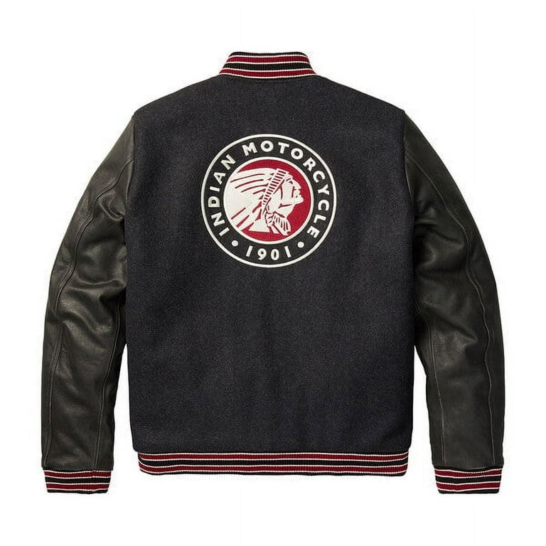 Indian motorcycle varsity jacket sales