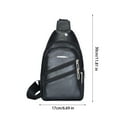thumbnail image 3 of Qholemyo Japanese Style Sports Leisure Chest Bag Hundred Matching Crossbody Bag For Men Women Shoulder Bag, 3 of 6