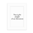 thumbnail image 1 of Now is the Winter Shakespeare Quote Desktop Photo Frame Picture Display Decoration Art Painting, 1 of 3