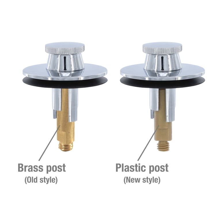 Danco Lift and Turn Bathtub Drain Stopper, Chrome photo 2