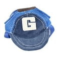thumbnail image 2 of Sombrero de perro Sombrero de protección solar libre ajustable Agujero de oreja de béisbol Colco Sombrero de béisbol para perros, 2 of 8