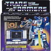 Angle View: Transformers Vintage G1 Exclusive Decepticon Soundwave with Buzzsaw Cassette (Reissue)