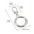 thumbnail image 3 of Metal Zipper Slider Replacement Kit, Hook Hole Dedicated Zipper Heads, Repair Accessories for Clothing Luggage Bags, 3 of 6
