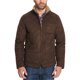 thumbnail image 1 of Chaqueta acolchada con forro polar resistente a la intemperie para hombre, marrón, grande, 1 of 1