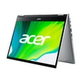 thumbnail image 4 of Spin 3 SP313-51N-50R3 13.3" WQXGA 2 In 1 Touchscreen Convertible Notebook Computer, Intel Core i5-1135G7 2.40GHz, 8GB RAM, 512GB SSD, Windows 10 Home, Pure Silver, 4 of 15