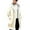 Beige, variant on Mens Santa Coat Casual Christmas Cardigan Unisex Open Front Hooded No Zip Cozy Winter Printed Edge Warm Comfort Outerwear