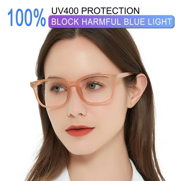 MARE AZZURO Blue Light Blocking Reading Glasses Women Computer Readers 0 1.0 1.25 1.5 1.75 2.0 2.25 2.5 2.75 3.0 3.5 4.0 5.0 6.0 (Coffee, 1.25) Composite Lens Anti Eye Strain, Glare, UV400