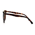 thumbnail image 3 of SA106 Women's Color Mirror Mirrored Lens Oversize Cat Eye Fashion Sunglasses, Orange, 3 of 7