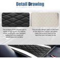 thumbnail image 3 of Car Center Console Cover, Universal Leather Waterproof Armrest Seat Box Cover Protector, Comfortable Car Decor Accessories Fit for Most Cars, Vehicles, SUVs-White, 3 of 7