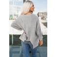 thumbnail image 3 of a.Jesdani French Beige Block Top: Trendy, Cozy, Perfect Fit, 3 of 8