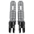 thumbnail image 2 of Reposapiés delanteros para motocicleta, pares, izquierdo y derecho, compatibles con Yamaha MT-03 MT-25 toneladas-07 MT-09 R3 XJ6Titanio, 2 of 14
