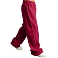 thumbnail image 4 of Sweatpants for Men Fashion Casual Wide Leg Elastic Waist Drawstring Sweatpants Loose Fit Lightweight Comfy Lounge Travel Sweat Pants Red 2XL, 4 of 8