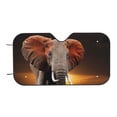 thumbnail image 7 of Daiia Elephant Sunset in Kenya Windshield Sun Shade for Car SUV Truck (Medium ), Car Sun Shade Windshield, Car Shades for Front Windows, Sunshade for Car Windshield, 7 of 7