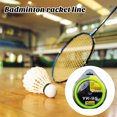 thumbnail image 3 of CSChome Accessoires de Raquette de Badminton Remplacement de Raquette de Badminton Haute Élasticité Longue Durée Raquette de Badminton Colorée Résistante à l'Usure, 3 of 7
