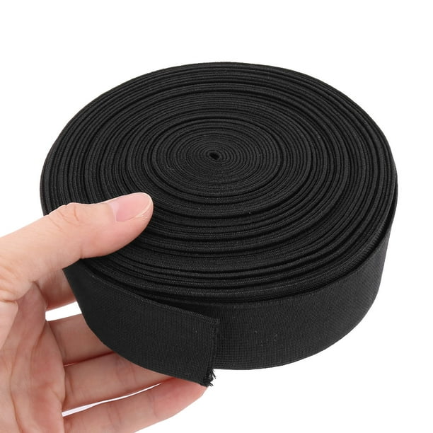 Tailor Polyester Sewing Stretchy Knitting Elastic Band Strap Rope Black  10.94 Yards 