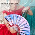 thumbnail image 3 of Popping Fan, Pequeño Uso De Danza De Mano De Uso Portátil De Material PVC Material De Estilo Clásico Color Vibrante Apertura Fácil Para El Concierto De Actuación En El, 3 of 7