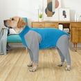 thumbnail image 2 of Dog Onesie Surgery Recovery Suit for Large Medium Bodysuit Dogs Pajamas Full Body for Shedding, Prevent Licking, Wound Protection, 2 of 6