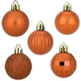 thumbnail image 6 of SHCKE 34 pcs Christmas Ball Ornaments Xmas Tree Silver Orange Bronze Shatterproof Ball Ornaments Christmas Tree Decoration Balls for Holiday Wedding Party Decoration, 1.5", 6 of 6