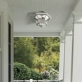 thumbnail image 5 of Livex Lighting Monterey Ceiling Mount in Brushed Nickel, 5 of 11