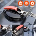 thumbnail image 2 of Duety 2/3Pcs Suction Cup Hooks Strong Vacuum Car Side Tarp Suction Cup with 4/6 Hooks Durable Camping Bathroom Suction Cup Maximum Load 70kg for Indoor Outdoor Kitchen Bathroom, 2 of 7