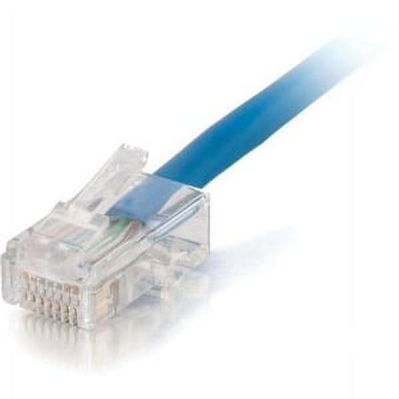 UPC: 0757120152484 | C2G 15248 50Ft Cat5E 350 Mhz Assembled Plenum Patch Cable – Blue