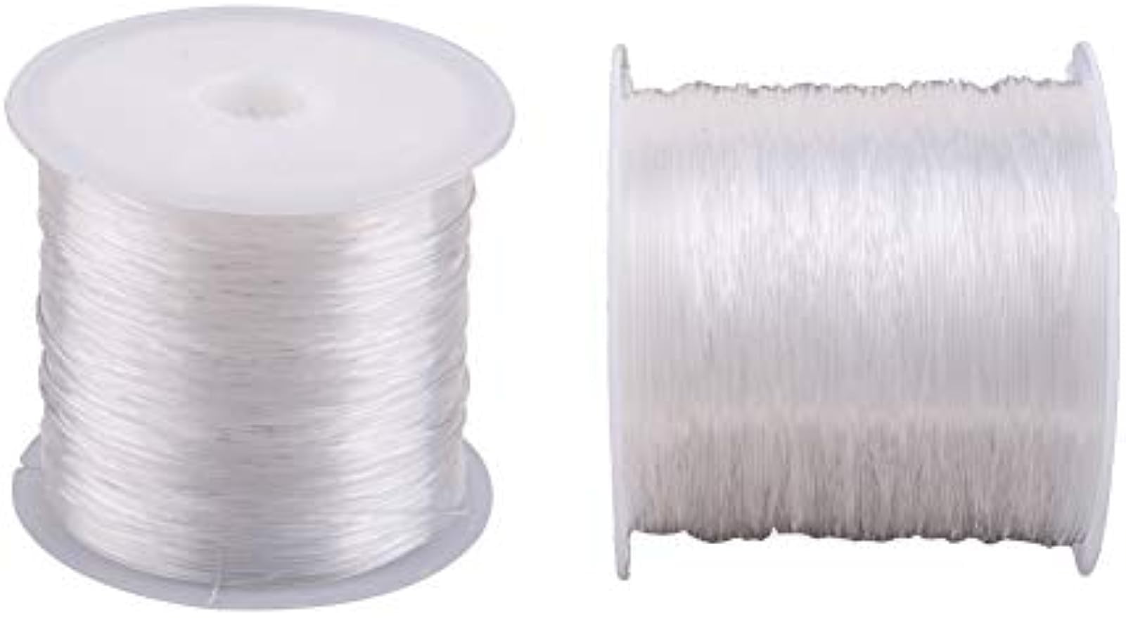 YEUHTLL 100m/Roll Transparent Nylon Clear Sewing Thread For Clothing Diy  Jewelry Beading 