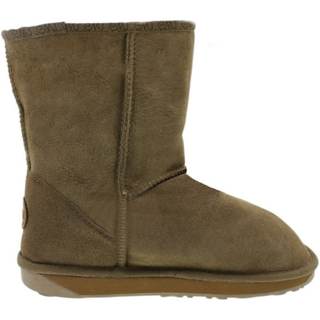 Emu Women S Stinger Lo Mushroom Ankle High Sheepskin Boot 9m Walmart Canada